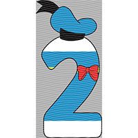 Cartoon letters-CL 152